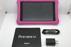 amazonの子ども向けKindle「fire HD8 キッズモデル」を購入しました。設定から使用開始まで解説。